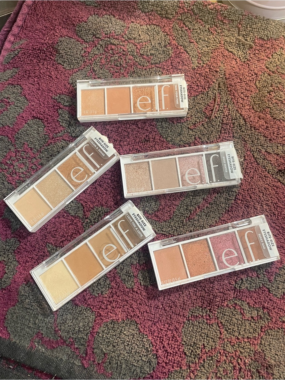 5-ELF Bite Size Eyeshadow Palettes